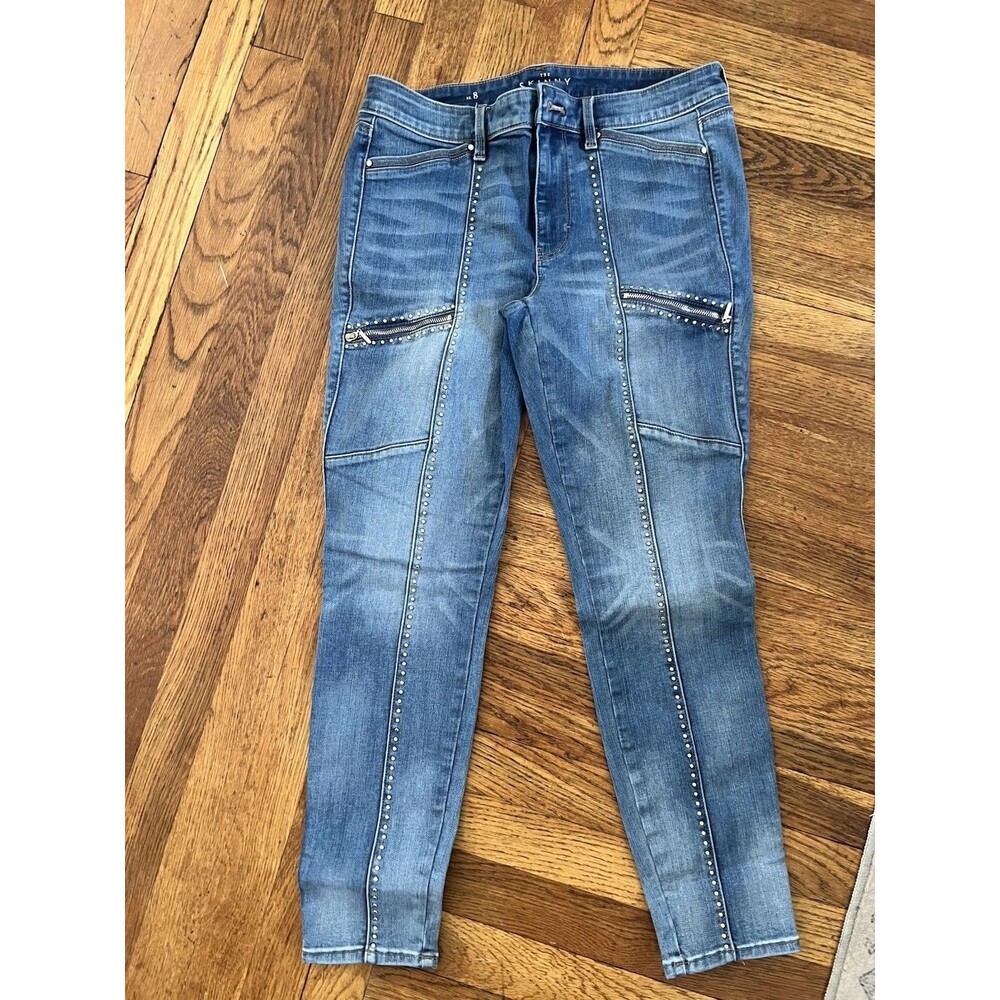 White House Black Market Size 8 The Skinny Ankle Jeans High Rise